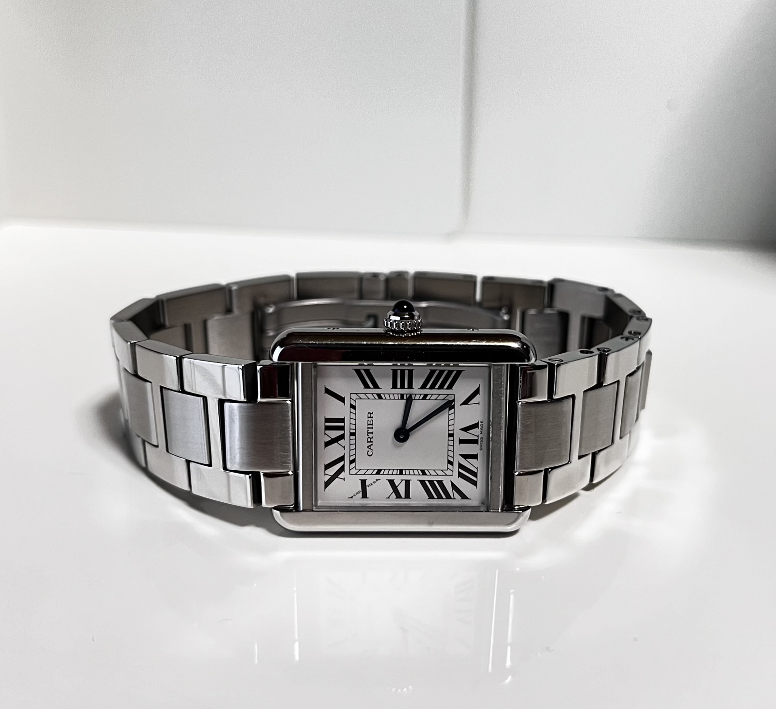 トケマー:ベルト2本付き！Cartier カルティエ タンクソロ SM WSTA0030