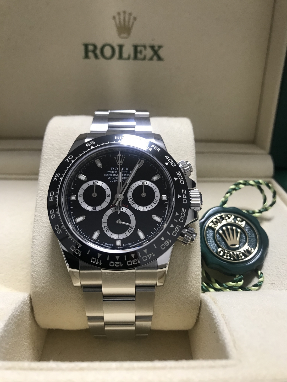 トケマー:【現金のみ】ロレックス コスモグラフ デイトナ 116500LN  