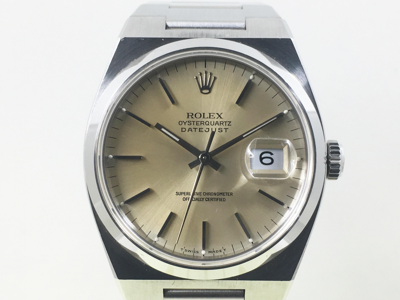 ロレックス ROLEX 17000 デイトジャスト オイスタークォーツ クォーツ メンズ _744917