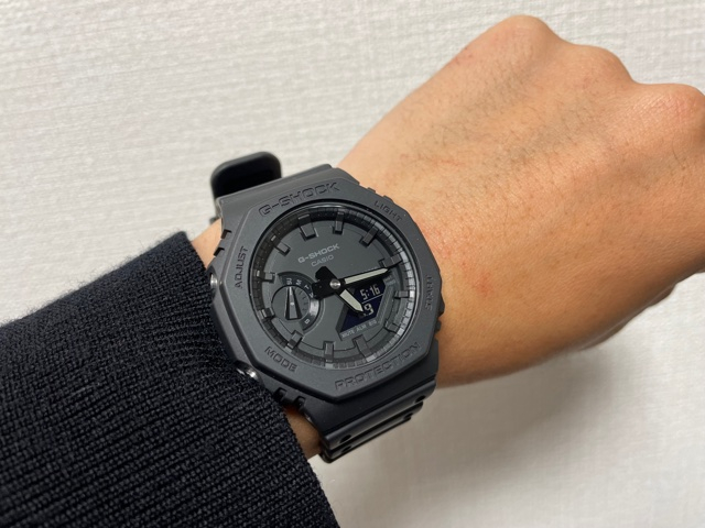 超軽量 G Shock 通称カシオーク Ga 2100 1a1jf がオススメ