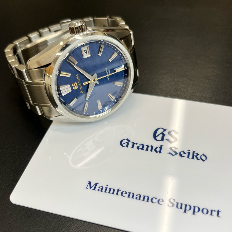 グランドセイコー Grand Seiko SLGA007 ブルー メンズ 腕時計