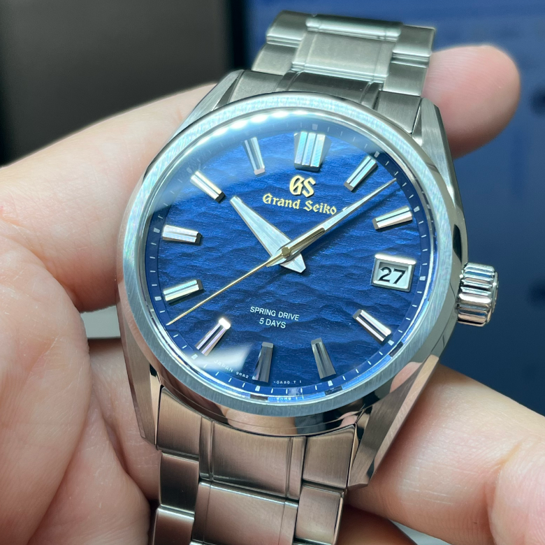 グランドセイコー Grand Seiko SLGA007 ブルー メンズ 腕時計