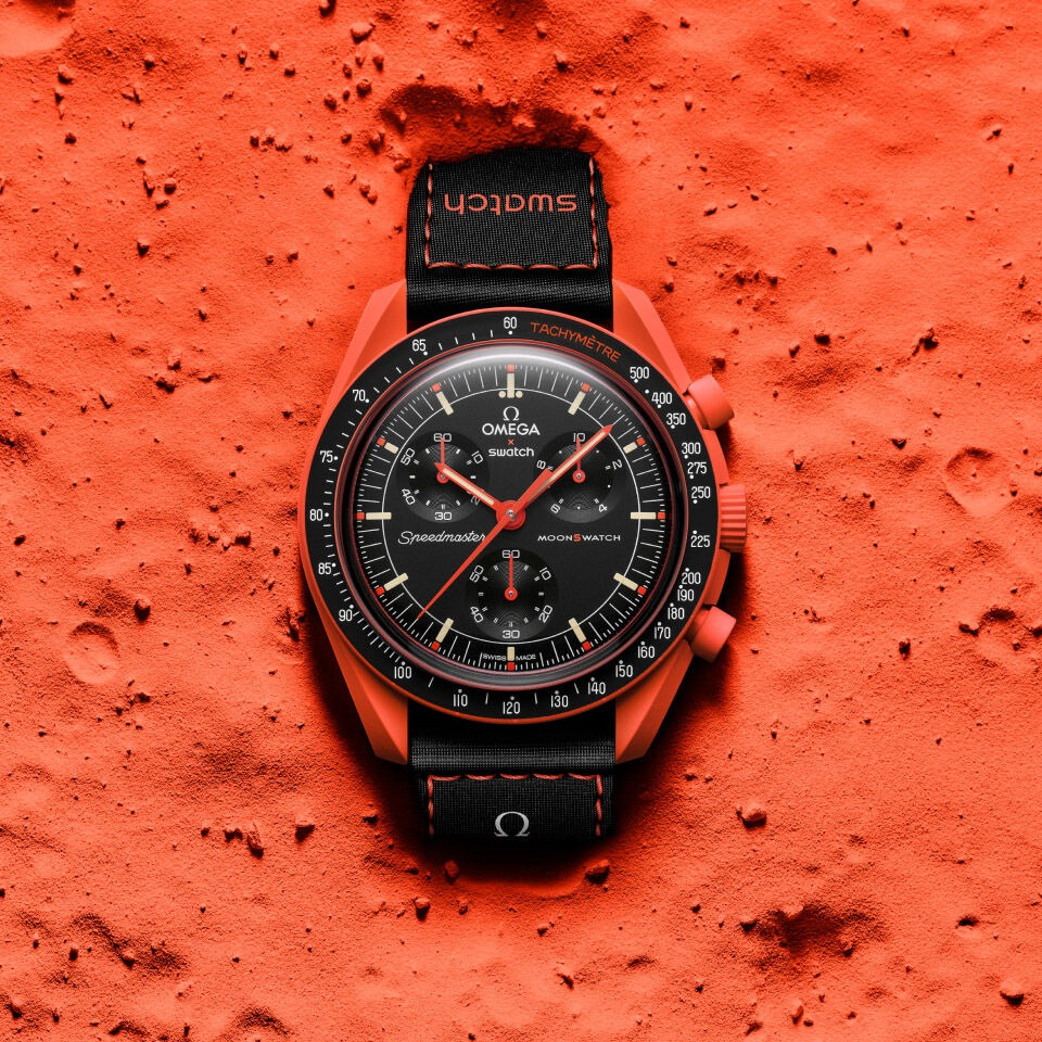 オメガ × スウォッチ BIOCERAMIC MOONSWATCH MISSION ON EARTH オメガ × スウォッチ BIOCERAMIC MOONSWATCH MISSION ON EARTH