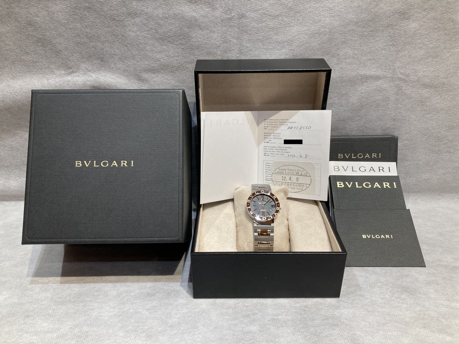 トケマー:【現金特価】BVLGARI ブルガリ BB33SS ブルガリブルガリ 新型