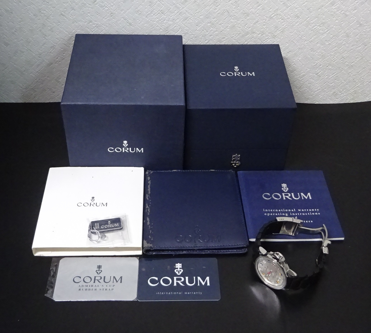 トケマー:2022年12月OH・仕上済 美品 CORUM コルム アドミラルズカップ ...