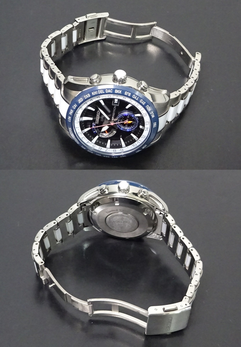 美品 ☆ SEIKO ASTRON アストロン GPSソーラー オレンジ 希少