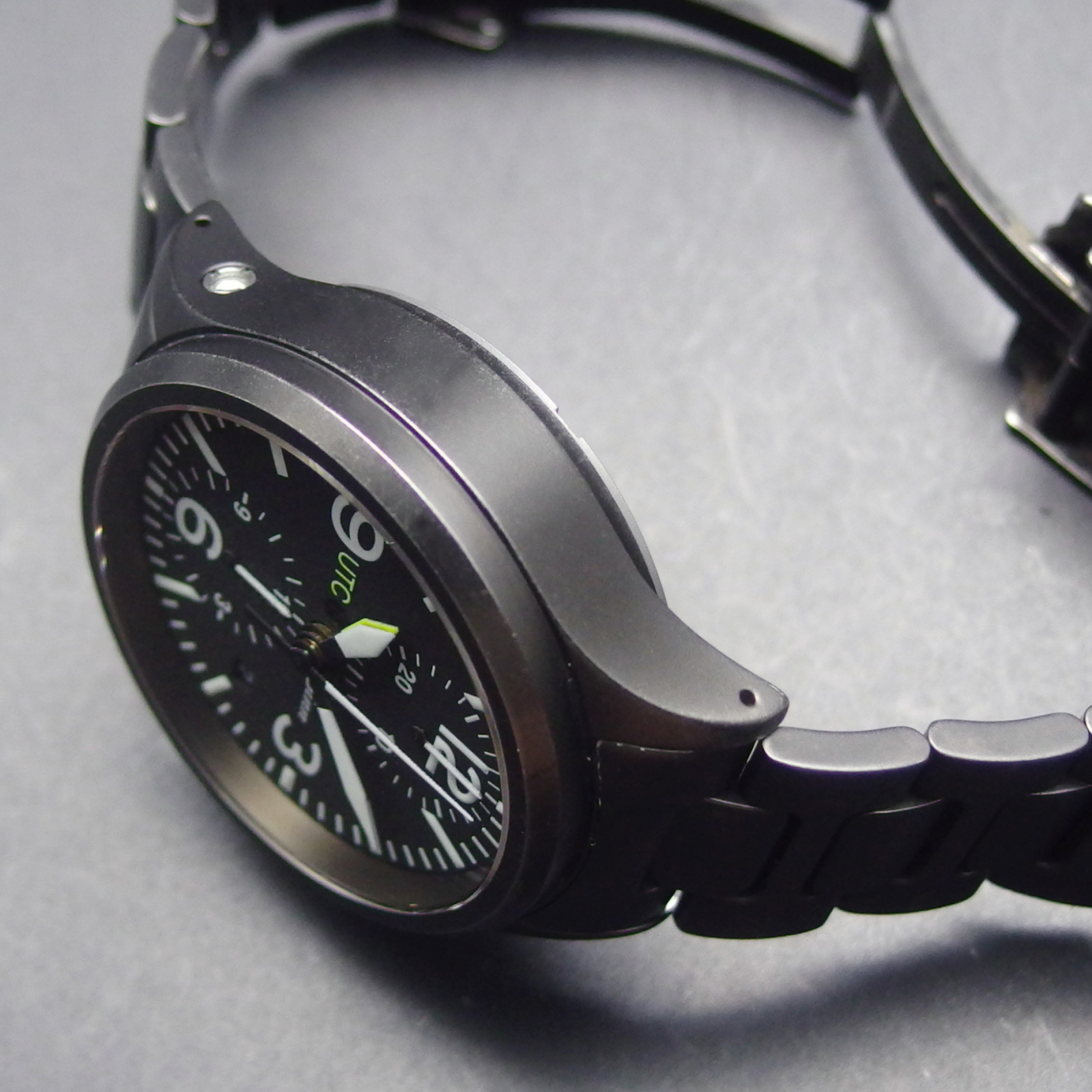 トケマー良品 SINN 756.S クロノグラフ UTC 箱 販売店保証書、説明書 あまりコマ付き