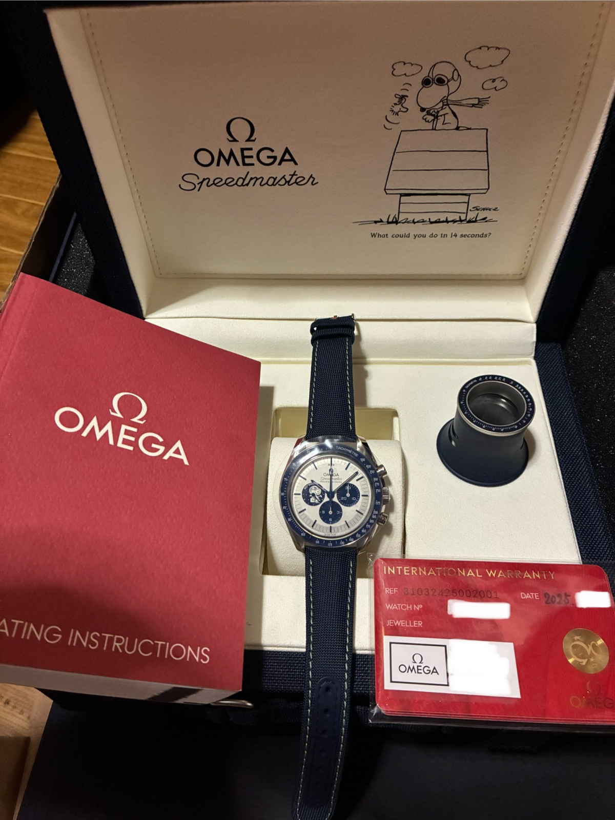 OMEGA オメガ スピードマスター スヌーピーアワード 掛け時計 非売品 オメガ スピードマスター・スヌーピーアワード 限定モデル