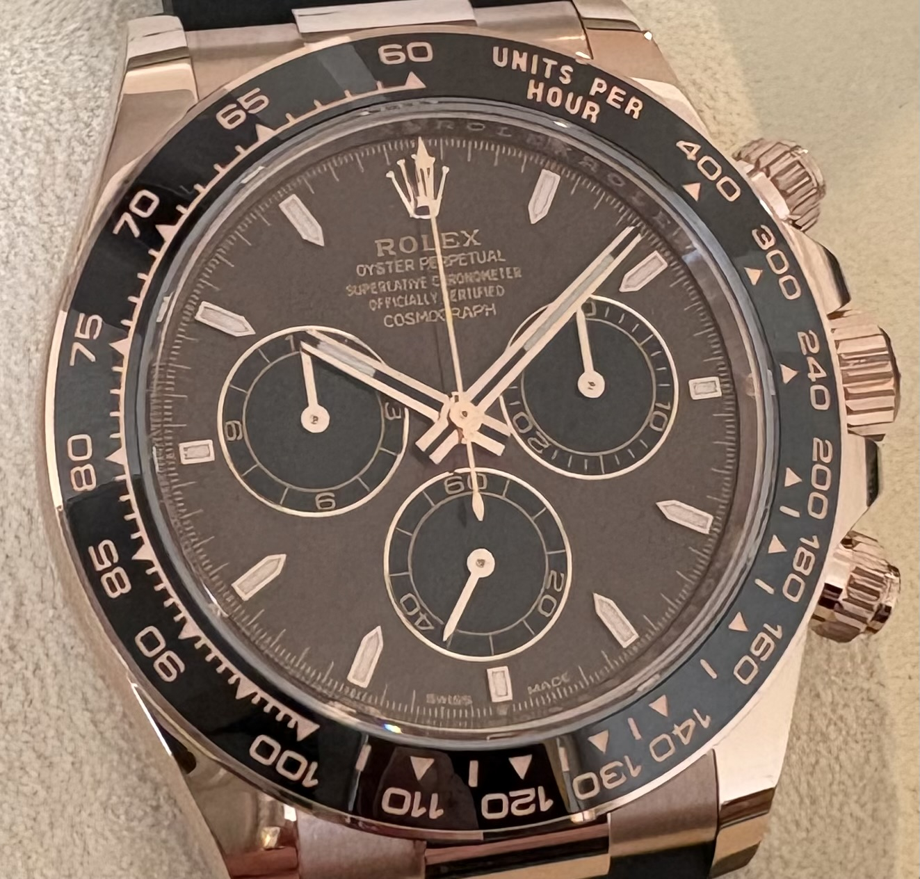 トケマー:☆未使用品☆ロレックス デイトナ 126515LN チョコ/黒目文字盤