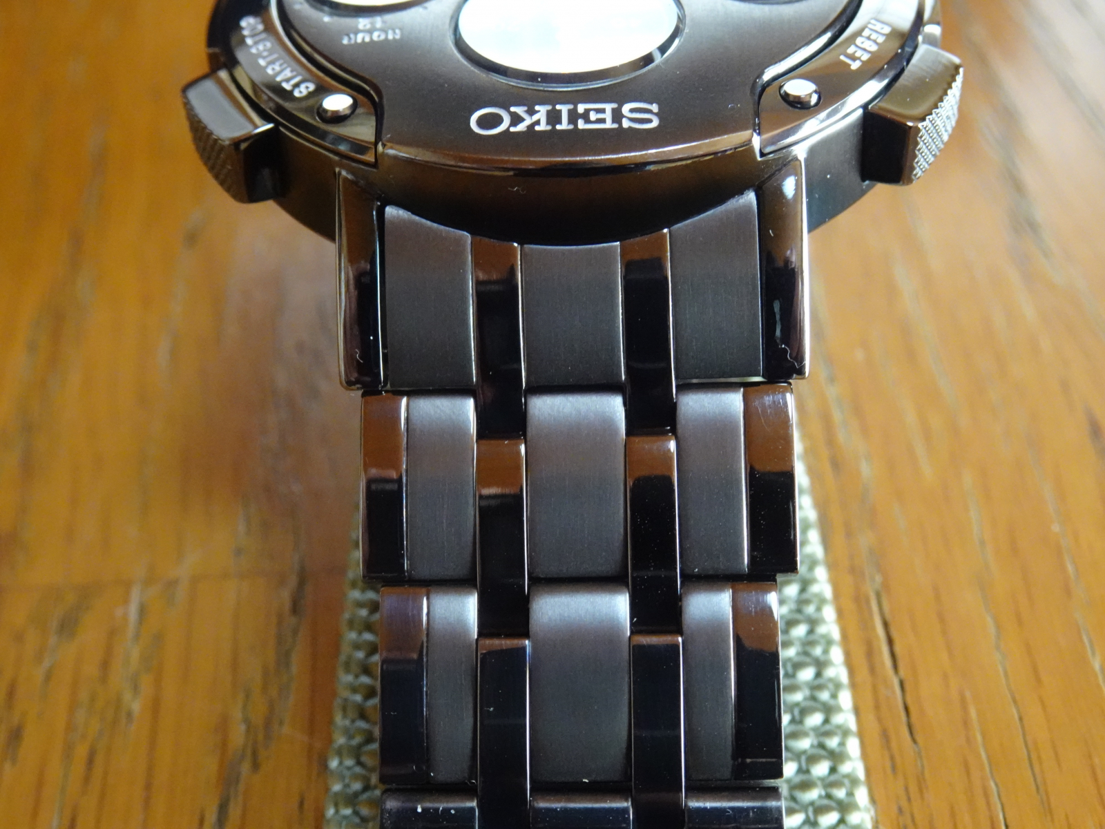 トケマー:SEIKO SBXZ003 日本限定500本 キネティッククロノ チタン