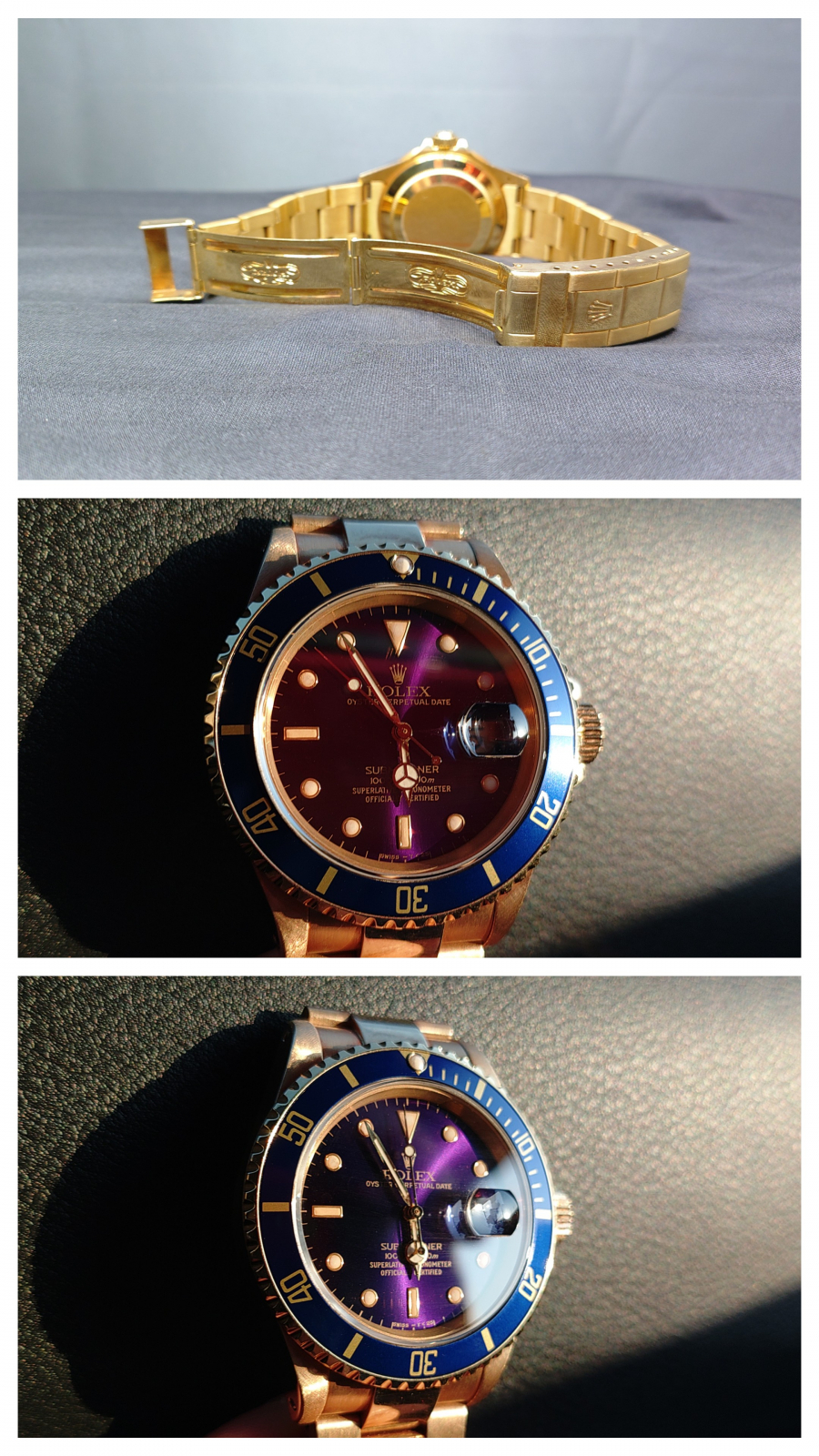 トケマー:ロレックス ROLEX ヴァイオレット ダイヤル サブマリーナ