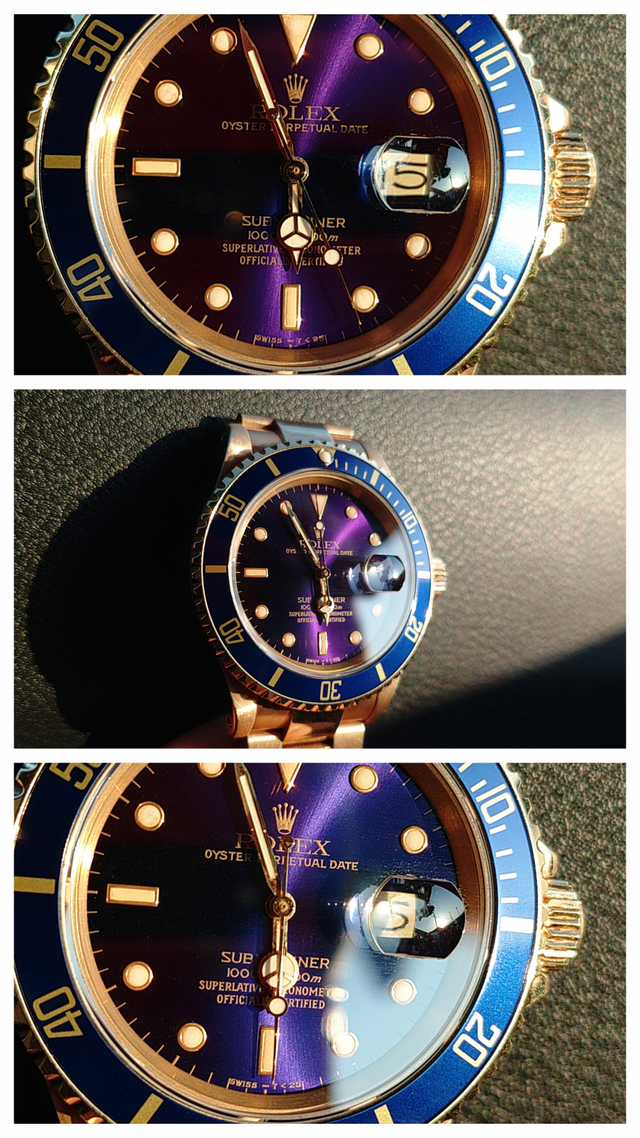 トケマー:ロレックス ROLEX ヴァイオレット ダイヤル サブマリーナ
