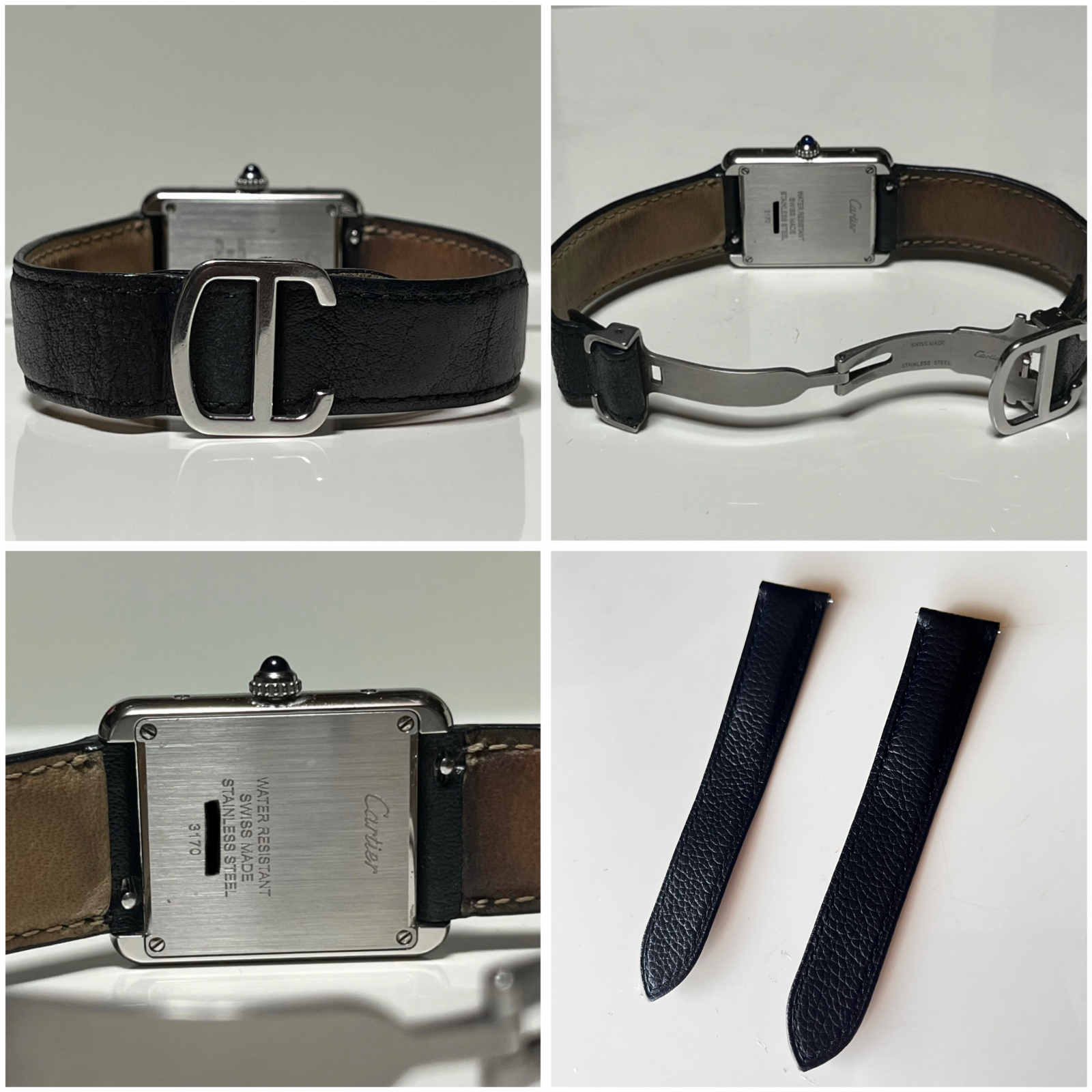 トケマー:ベルト2本付き！Cartier カルティエ タンクソロ SM WSTA0030