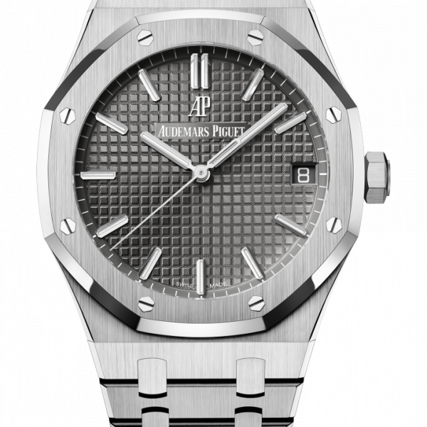オーデマピゲ ロイヤルオーク オートマティック 41mm グレー 15500ST.OO.1220ST.02