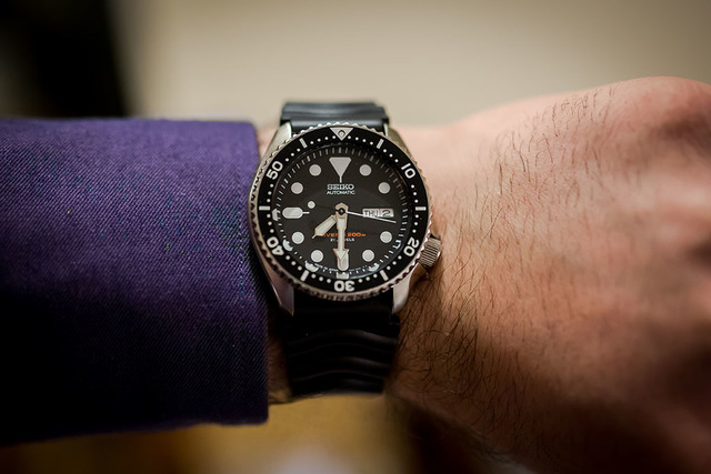 SEIKO SKX007J1 BLACK BOY