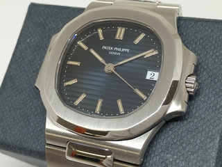 トケイのマーケット :: PATEK PHILIPPE / パテックフィリップ :: パテックフィリップ ノーチラス 3800/1A メンズ ブルーグラデーション文字盤 自動巻き 中古B 2860965 (71109)