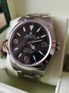 ロレックス/エクスプローラ１/ref214270 国内正規品G番 正規OH済 (174112)