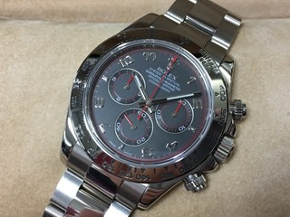 トケマー :: ROLEX / ロレックス :: 【現金特価】 ロレックス コスモグラフ デイトナ 116509 F番 メンズ 黒文字盤 自動巻 中古B 10018374 (137220)