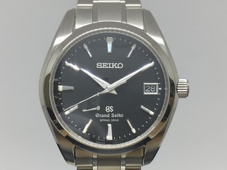 トケマー :: SEIKO / セイコー :: セイコー グランドセイコー SBGA041 極美品 メンズ 黒文字盤 自動巻 2932722 (122255)