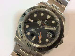 【現金特価】ロレックス エクスプローラーⅡ 216570 ランダム番 ブラック 自動巻き 新品 10309837 (209010)