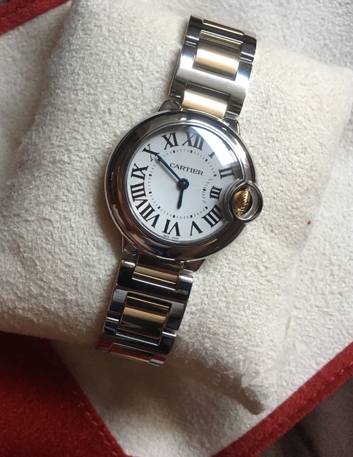 今では褒められ時計♡カルティエ バロンブルーを使ってみた！腕時計 