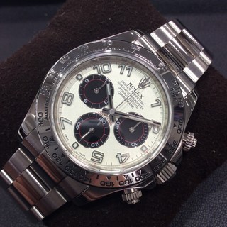 トケマー :: ROLEX / ロレックス :: コスモグラフ デイトナ :: 【現金特価】 ロレックス デイトナ Ref.116509 ランダム番 白×黒(パンダ)文字盤 中古A 10000759 (119119)