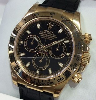トケマー :: ROLEX / ロレックス :: 【現金特価】 ロレックス コスモグラフ デイトナ 116518 ランダム番 中古A メンズ 黒文字盤 自動巻 2917697 (161452)
