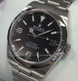 トケマー :: ROLEX / ロレックス :: エクスプローラー :: 【現金特価】 ロレックス エクスプローラーⅠランダム番 Ref.214270 黒文字盤 中古A 10073314 (154371)