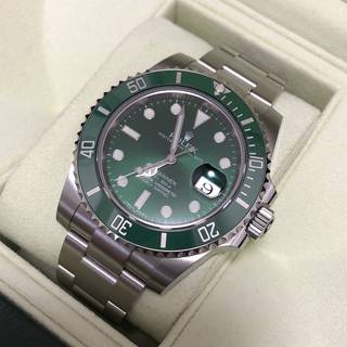 【現金特価】116610LV ロレックス グリーンサブマリーナ フルセット 国内正規品 未研磨 (221448)