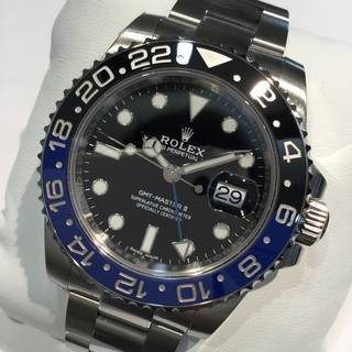 【現金特価】ロレックス GMTマスターⅡ 116710BLNR 黒文字盤 ランダム番 メンズ 自動巻き 中古S 10254128 (199541)