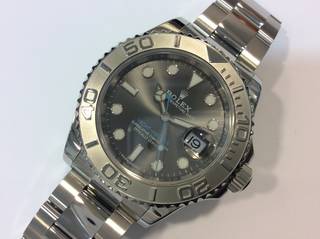 トケマー:【現金特価】 ロレックス ヨットマスター 116622 ダークロジウム メンズ 自動巻 ランダム番 中古B 10355579 (218513)