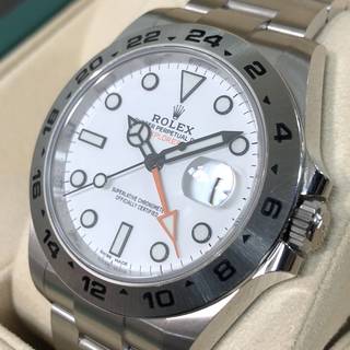 【現金特価】 ロレックス エクスプローラーⅡ 216570 ランダム番 白文字盤 自動巻 メンズ 中古 10500620 (225290)