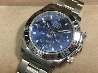トケマー :: ROLEX / ロレックス :: 【現金特価】ロレックス コスモグラフ デイトナ 116509 ランダム番 メンズ 青文字盤 自動巻 新品 10061137 (142730)