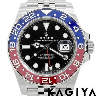 トケマー:ROLEX ロレックス GMTマスターII 126710BLRO ランダム番 2018年 美品 メンズ ウォッチ 腕時計 (213921)
