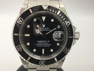 トケマー :: ROLEX / ロレックス :: サブマリーナー :: 【現金特価】ロレックス サブマリーナ 16610 A番 黒文字盤 自動巻き 820105875 (147085)