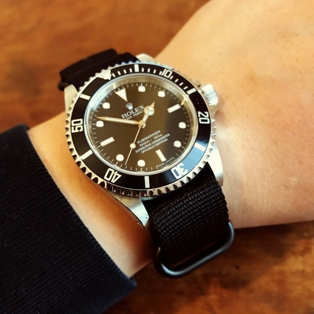 TUDOR ROLEX カスタム EXPLORER NATOナイロンベルト 美品