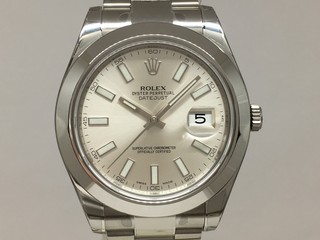 トケマー :: ROLEX / ロレックス :: 【現金特価】ロレックス デイトジャストII 116300 ランダム番 メンズ シルバー文字盤 自動巻 未使用品 10056532 (164375)