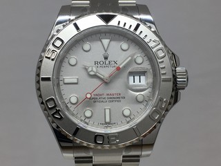 【現金特価】 ロレックス ヨットマスター ロレジウム 116622 ランダム番 メンズ シルバー文字盤 自動巻 未使用品 10106160 (168297)