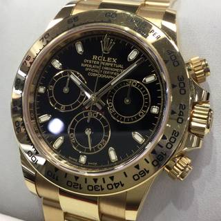 【現金特価】 ロレックス コスモグラフ デイトナ 116508 ランダム番 黒文字盤 中古AB 10507672 (225980)