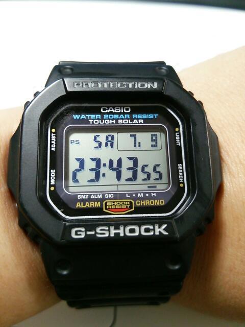 私的G-SHOCK G-5600E‐1JF 腕時計レビュー【初心者編】