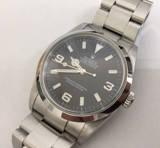 【現金特価】ロレックス エクスプローラーⅠ 114270 F番 メンズ 自動巻 中古B 814102314 (168555)