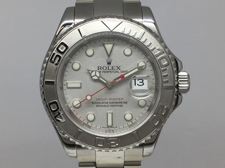 トケマー :: ROLEX / ロレックス :: 【現金特価】ロレックス ヨットマスター ロレジウム 16622 Z番 メンズ シルバー文字盤 自動巻 中古A 10024567 (127573)
