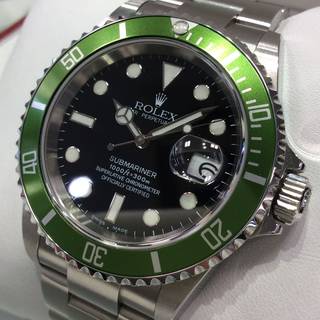 【現金特価】ロレックス サブマリーナデイト 16610LV Y番 黒文字盤 ライムグリーンベゼル 中古A 2880584 (200528)