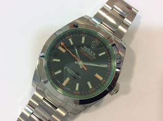 【現金特価】ロレックス ミルガウス 116400GV ランダム番 ブラック文字盤 メンズ 自動巻き 新品N 10355009 (216889)