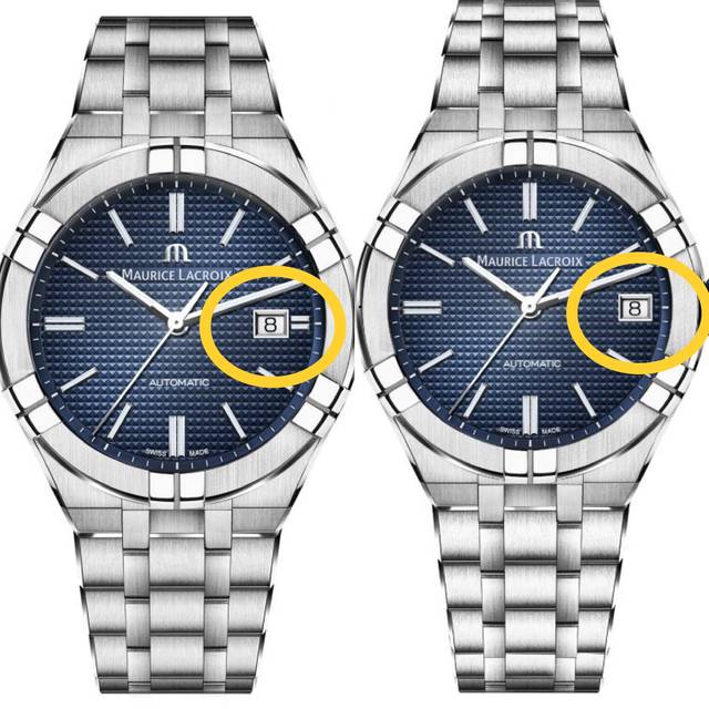 左・42mmモデル 右・39mmモデル