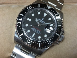 トケマー :: ROLEX / ロレックス :: 【現金特価】ロレックス シードゥエラー 赤シード 126600 メンズ 黒文字盤 自動巻 中古A 10054488 (137643)