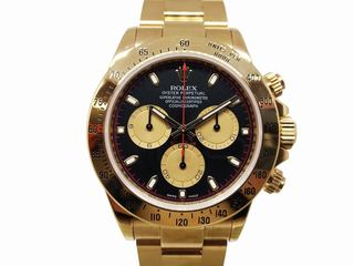 トケマー :: ROLEX / ロレックス :: ロレックス デイトナ 116528 ランダム 黒×金目 YG 中古AB 2925219 (129877)