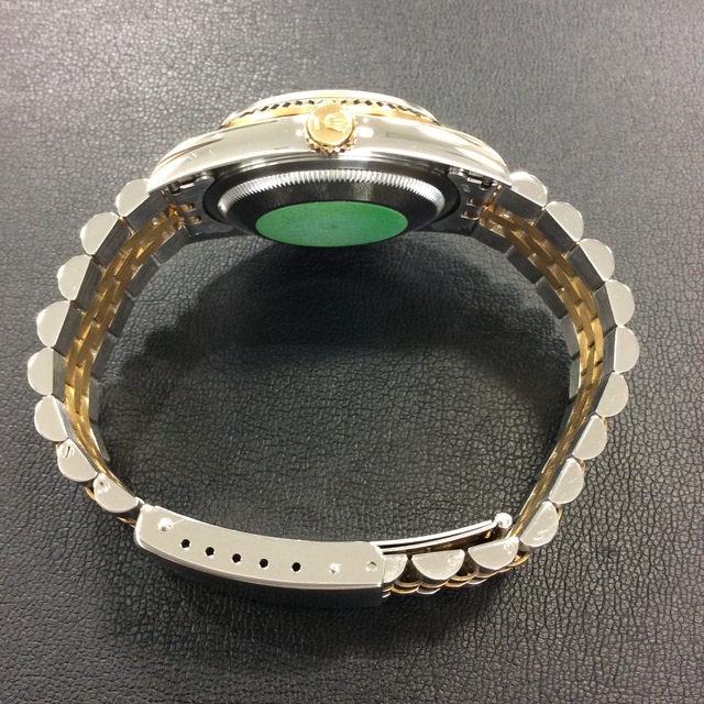 16233 ROLEX（ロレックス） デイトジャスト ホワイト/バー 中古