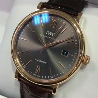 トケマー:IWC ポートフィノ IW356511 メンズ グレー文字盤 自動巻 中古B 10057213 (167690)