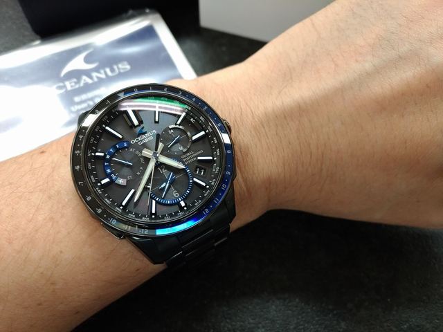 CASIO OCEANUS ocw g1200b 1ajf カシオ　オシアナス